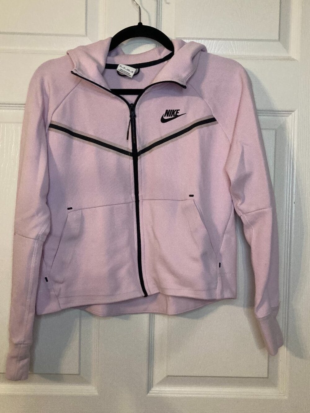 Nike Women's Light Purple Nike Tech Full Zip Fleece Windrunner Hoodie - Size XS